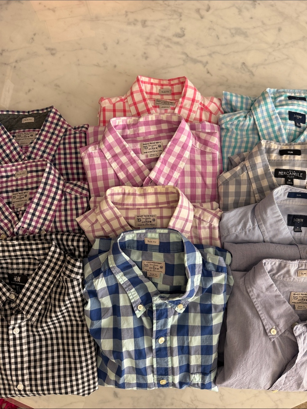 Pick 4 Button-Down Shirts for $15